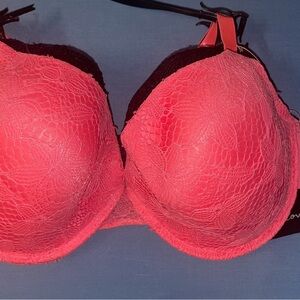 XOXO Pink Lace Bra Full Coverage